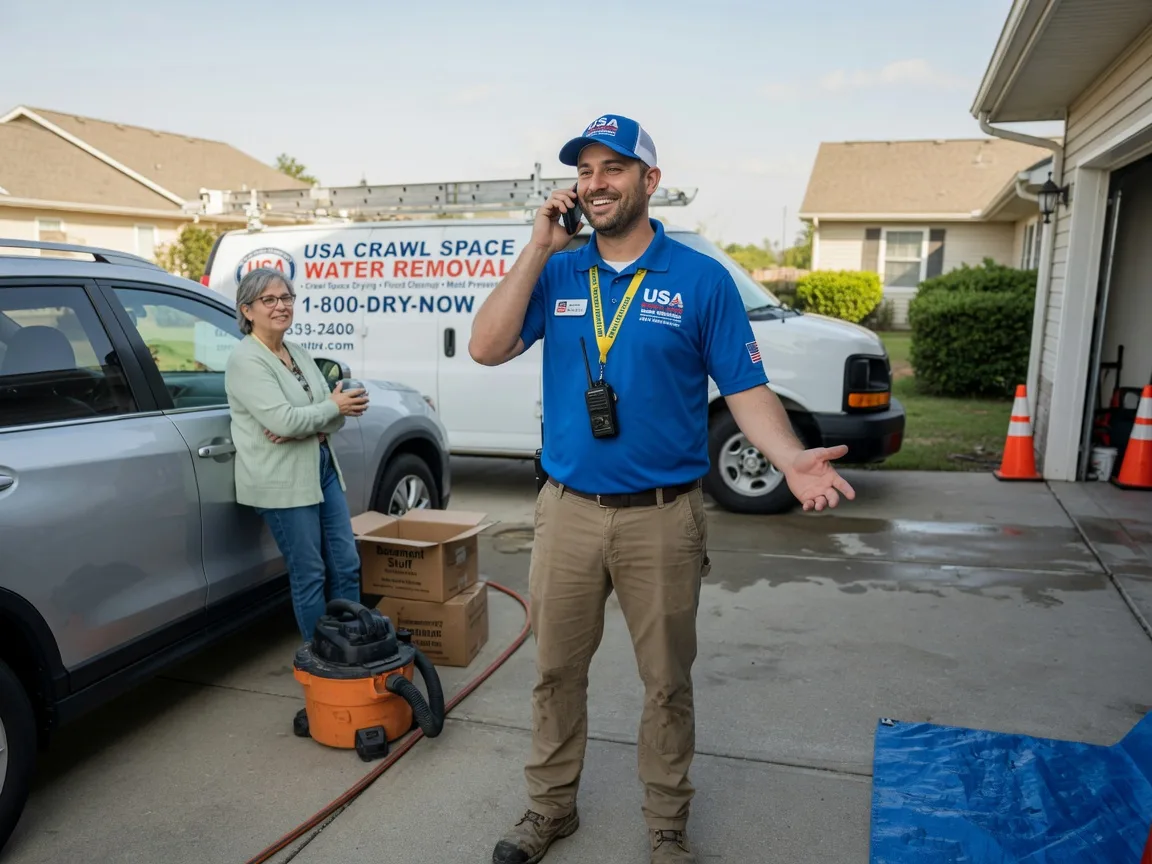 Crawl Space Water Removal Conrad, IA FAQs